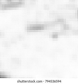 Abstract texture black and white halftone