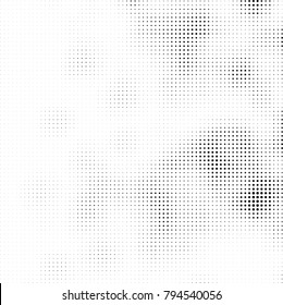 Abstract texture black and white halftone