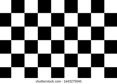 Abstract texture with black, white squares. Monochrome pattern design for banner, poster, flyer, card, postcard, cover, brochure. Vector illustration.