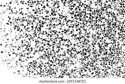 Abstract Texture. Black and white vector background.