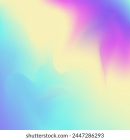 Abstract Texture. Blur Surface. Holographic Background. Hologram Background. Purple Soft Gradient. Pastel Foil. Pop Holography Backdrop. Fashion Paper. Blue Abstract Texture