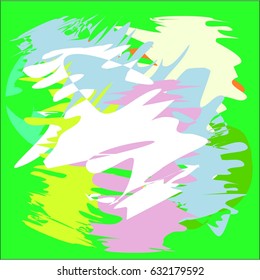 Abstract texture bright yellow and blue and green and pink in light and dark tone, design for greeting cards and banners and posters
