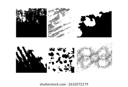 Abstract Texture and Brush Stroke Elements