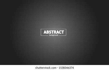 Abstract texture with circle metal silver on black background.