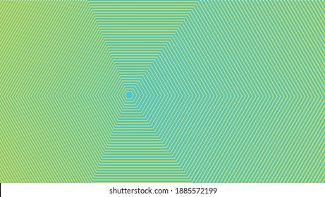 Abstract texture, color gradient pattern background. Vector geometric hexagon line waves, modern trend simple minimal geometric pattern background design