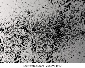 Abstract Texture Color Splash black color on gray gradient 