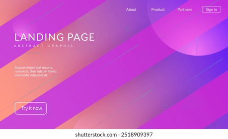 Abstract Texture. Cool Business Frame. Purple Liquid Illustration. Music Shape. Space Corporate Composition. Horizontal Ui. Paper Landing Page. Blue Abstract Texture