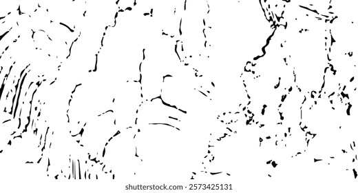  Abstract texture of cracks and gaps. Cracks and abstract texture of fissures. Set of cracks in the surface. Vector
