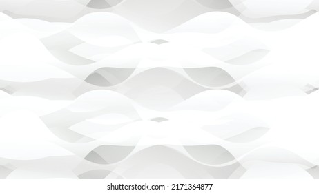 Abstract texture curve White and gray color technology modern futuristic background, vector illustration