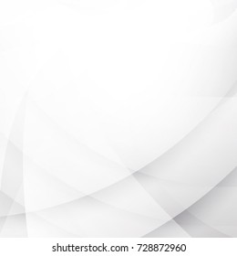 Abstract texture curve White and gray color technology modern futuristic background, vector illustration