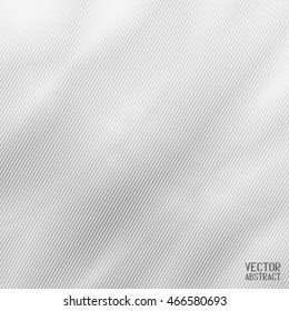 Abstract Texture Curved Pattern with Grey Segments. Black Lines and White Waves. Vector Illustration
