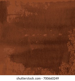 abstract texture of dark brown rusted metal