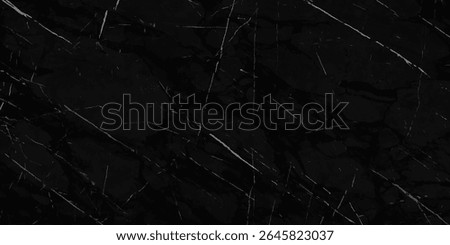  Abstract texture, dark grey marble with silver vein.