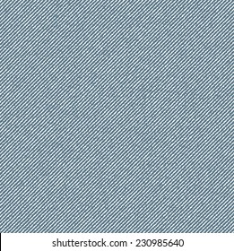 Abstract texture of denim linen canvas fabric background. Vector illustration.