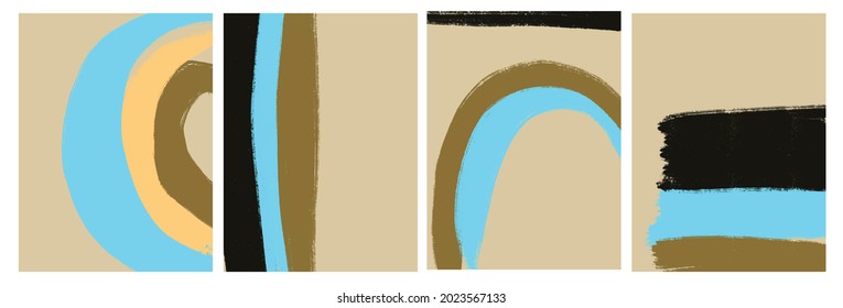 Abstract texture. Design vector illustration in trendy style for printable decor, wall art, home decoration, flyer, promotion 