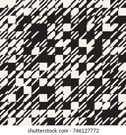 Abstract texture diagonal black and white pattern, Vector illustration