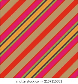 Abstract texture with diagonal multicolored stripes.Striped background.
