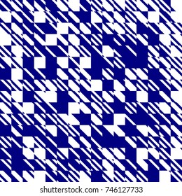 Abstract texture diagonal navy blue and white pattern, Vector illustration