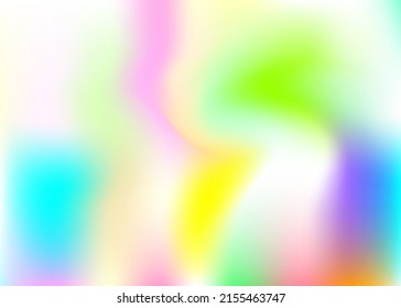 Abstract Texture. Digital Flyer. Hologram Gradient. Retro Geometric Brochure. Holographic Background. Blue Shiny Background. Hipster Card. Soft Poster. Violet Abstract Texture