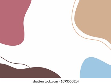 Abstract texture for doodle geometric background. Vector trend shape for brochure cover template design