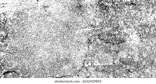 Abstract Texture of Dust, Old Damage, Dirty Grainy and Dusty Scratches on White Background, Overlay Vector Textures.