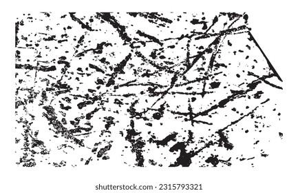 Partícula de polvo de textura abstracta y grano de polvo sobre fondo blanco