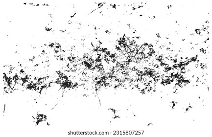 Abstract texture dust particle and dust grain on white background