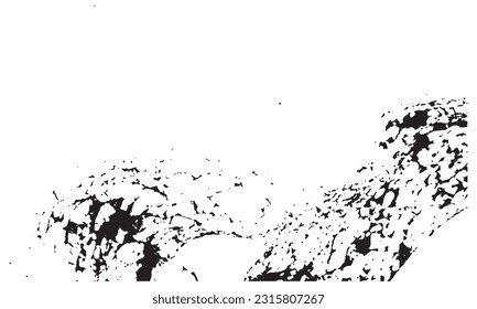 Abstract texture dust particle and dust grain on white background