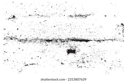 Partícula de polvo de textura abstracta y grano de polvo sobre fondo blanco