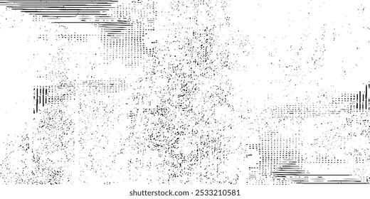 Abstract texture dust particle and dust grain. dirt overlay or Grunge black and white pattern.