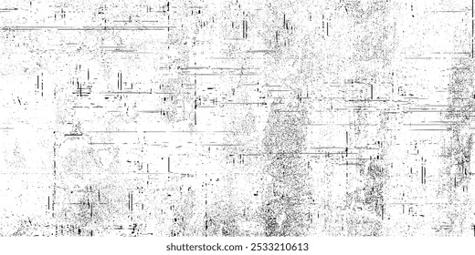 Partícula de polvo de textura Abstractas y grano de polvo. Grunge patrón blanco y negro. superposición de suciedad o efecto de pantalla uso para grunge