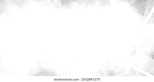 Abstract texture dust particle and dust grain on white background. Subtle halftone grunge urban texture vector. Distressed overlay texture.