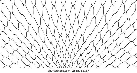 Abstract texture for fishing nets. Seamless pattern for sportswear or soccer goal, volleyball net simple abstract