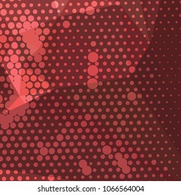 Abstract texture with geometric pattern. Horizontal banner, label, tag, flyer and abstract web background. Copy space. Vector clip art.