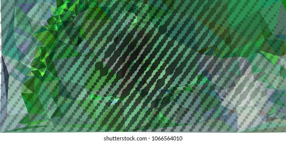 Abstract texture with geometric pattern. Horizontal banner, label, tag, flyer and abstract web background. Copy space. Vector clip art.