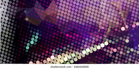 Abstract texture with geometric pattern. Horizontal banner, label, tag, flyer and abstract web background. Copy space. Vector clip art.