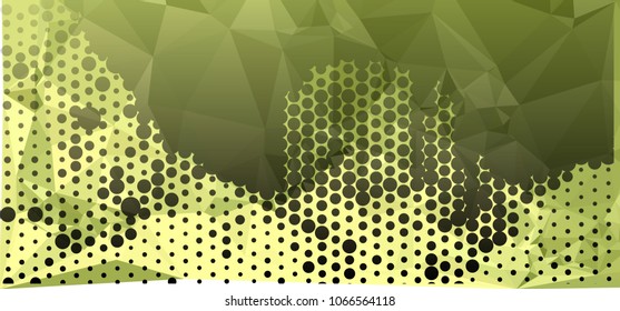Abstract texture with geometric pattern. Horizontal banner, label, tag, flyer and abstract web background. Copy space. Vector clip art.