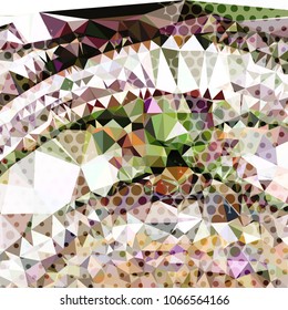 Abstract texture with geometric pattern. Horizontal banner, label, tag, flyer and abstract web background. Copy space. Vector clip art.