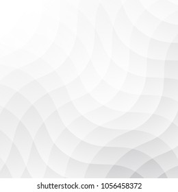 Abstract texture geometric white and gray with space modern design on Light gray background, vector illustration