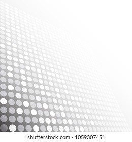 Abstract texture geometric White and gray color technology modern futuristic background, vector illustration