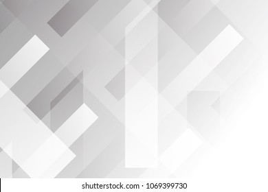 Abstract texture geometric white and gray with space modern design on Light gray background, vector illustration