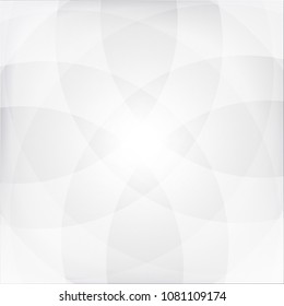Abstract texture geometric White and gray color technology modern futuristic background, vector illustration