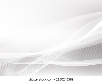Abstract texture geometric white and gray with space modern design on Light gray background, vector illustration