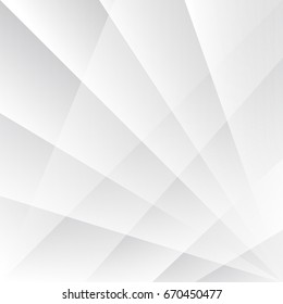 Abstract texture geometric White and gray color technology modern futuristic background, vector illustration