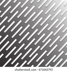 Abstract texture geometric White and gray color technology modern futuristic background, vector illustration