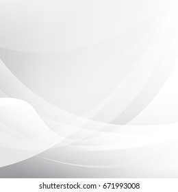 Abstract texture geometric White and gray color technology modern futuristic background, vector illustration
