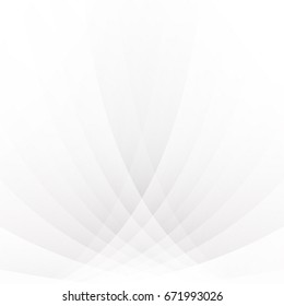 Abstract texture geometric White and gray color technology modern futuristic background, vector illustration