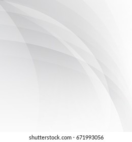 Abstract texture geometric White and gray color technology modern futuristic background, vector illustration