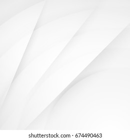 Abstract texture geometric White and gray color technology modern futuristic background, vector illustration