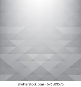 Abstract texture geometric White and gray color technology modern futuristic background, vector illustration